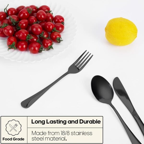 Travel Utensils with Case, Quatish Portable Silver... - Image 3