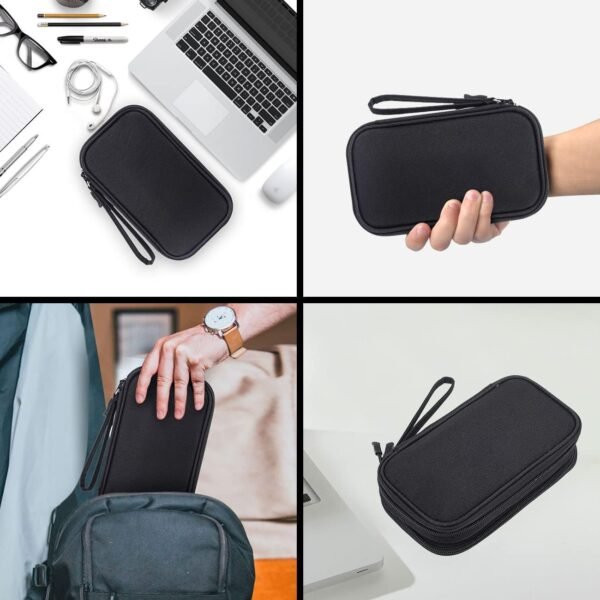 Electronics Accessories Organizer Pouch Bag, Trave... - Image 8