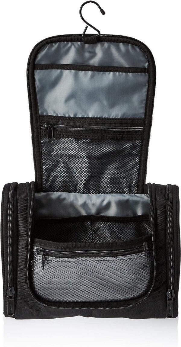 Amazon Basics Hanging, Travel Toiletry Bag Organiz... - Image 3