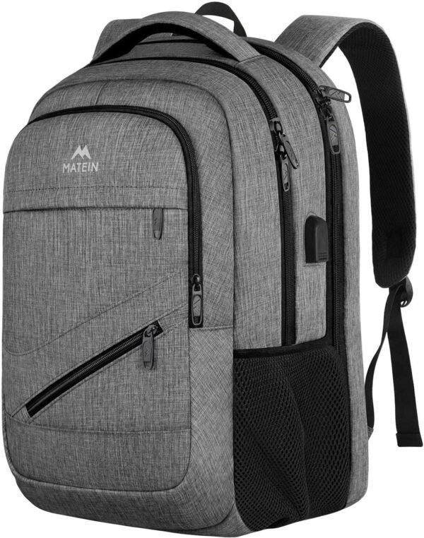 MATEIN Travel Laptop Backpack, 17 Inch Business Fl... - Image 2