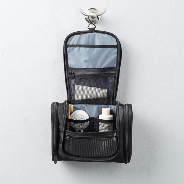 Amazon Basics Hanging, Travel Toiletry Bag Organiz... - Image 7