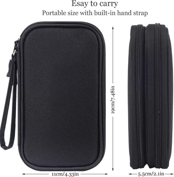 Electronics Accessories Organizer Pouch Bag, Trave... - Image 4