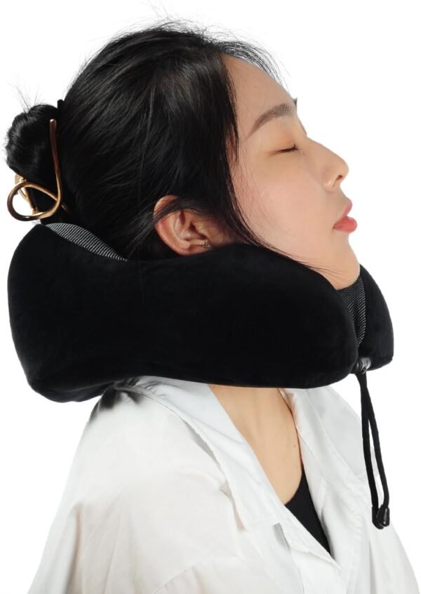 Memory Foam Travel Pillow, Neck Pillow with 360-De... - Image 8