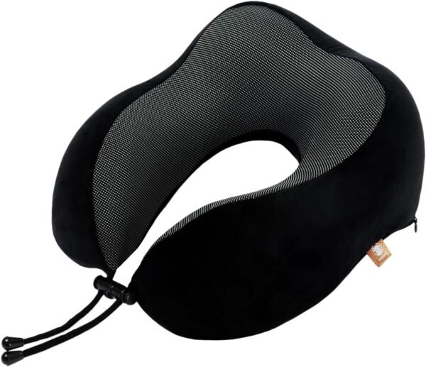 Memory Foam Travel Pillow, Neck Pillow with 360-De... - Image 4