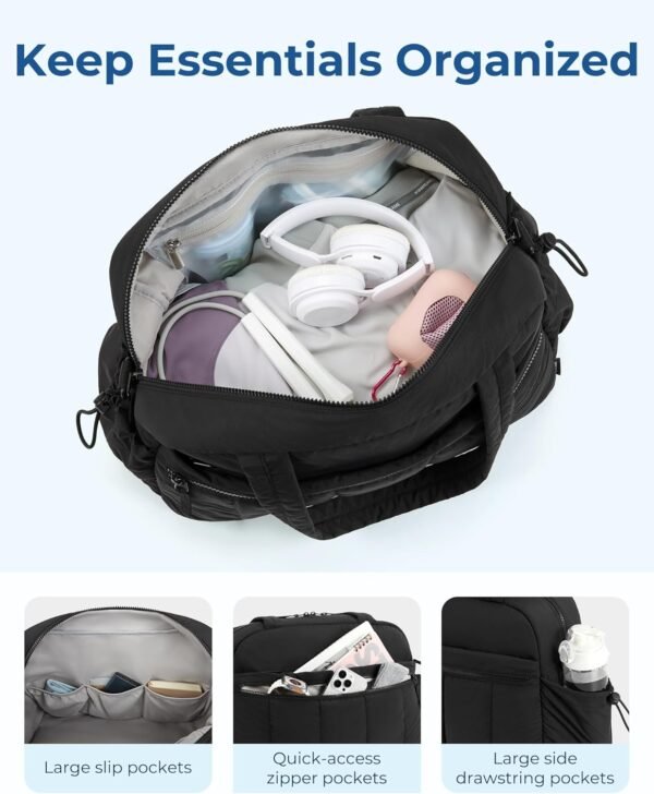 BAGSMART Gym Bag for Women, Duffle Bag for Travel ... - Image 5