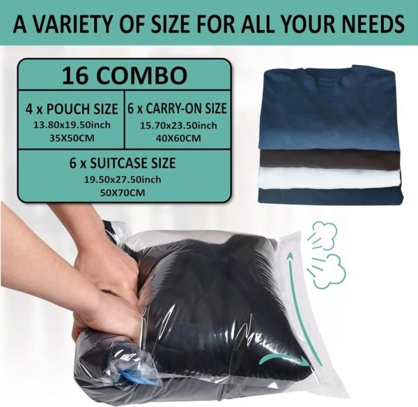 Compression Bags for Travel - Travel Essentials - ... - Image 4