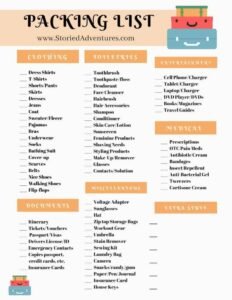 Essentials for Your Perfect Adventure: The Ultimate Packing List