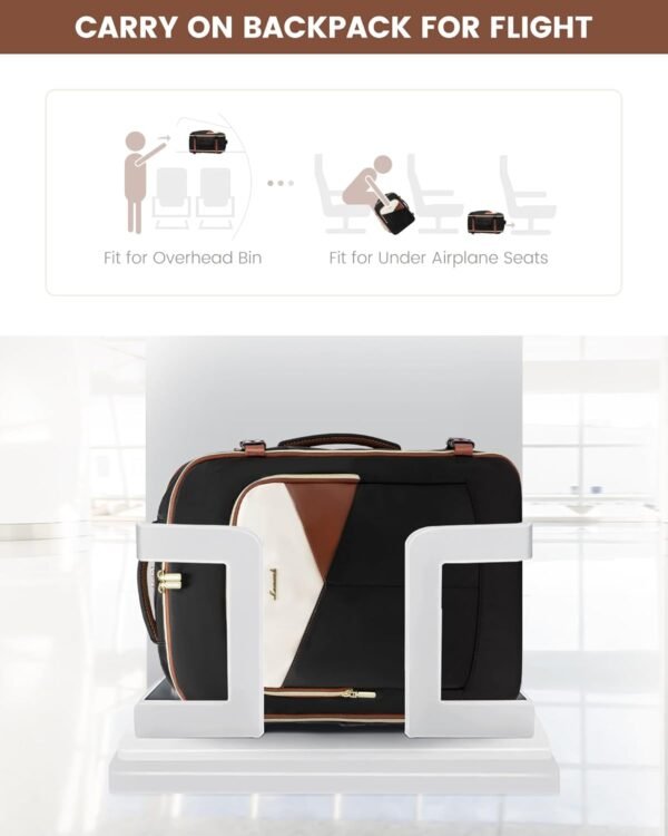LOVEVOOK Large Travel Backpack for Women & Men, TS... - Image 4