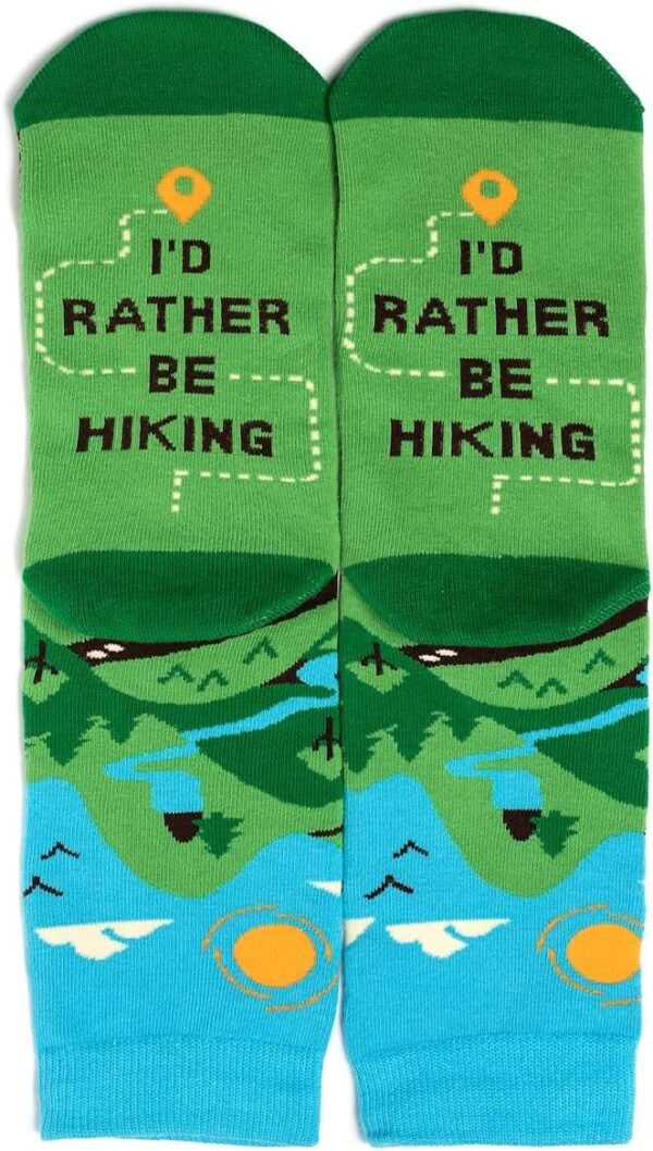 Lavley Funny Bicycle Socks - Cool Bike and Cyclist... - Image 5
