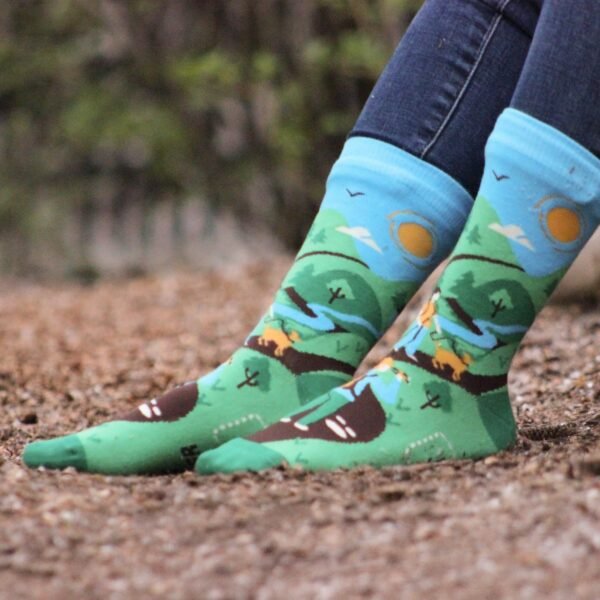 Lavley Funny Bicycle Socks - Cool Bike and Cyclist... - Image 6