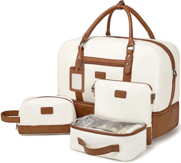 Wogarl Weekender Bags for Women Large Overnight Ba... - Image 2