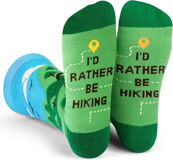 Lavley Funny Bicycle Socks - Cool Bike and Cyclist... - Image 2