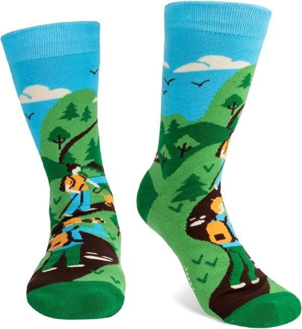 Lavley Funny Bicycle Socks - Cool Bike and Cyclist... - Image 9