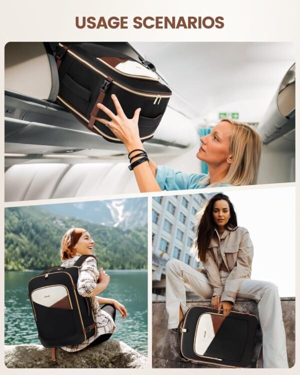 LOVEVOOK Large Travel Backpack for Women & Men, TS... - Image 8