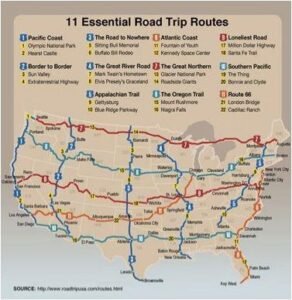 Epic Journeys: Discover the Top U.S. Road Trip Routes