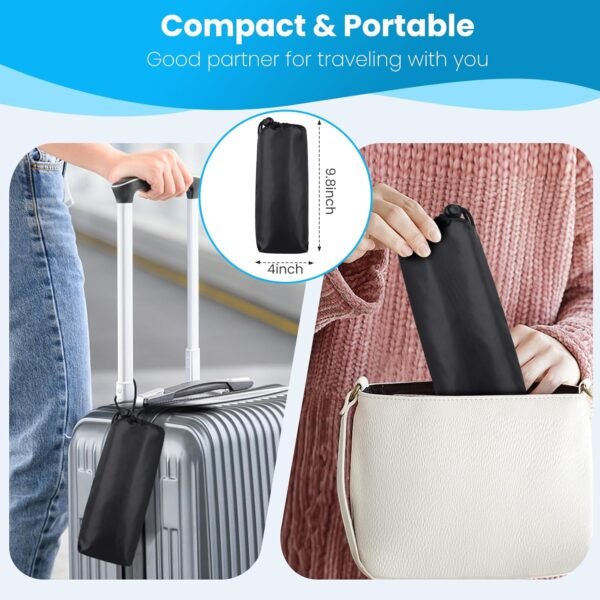 Airplane Foot Hammock 2-Pack Travel Essentials, Po... - Image 6