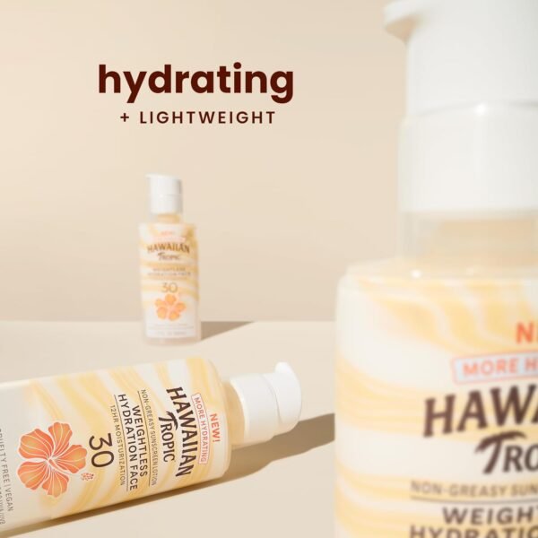 Hawaiian Tropic Weightless Hydration Lotion Sunscr... - Image 3