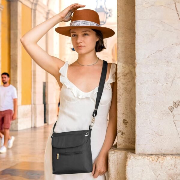 Travelon Anti-Theft Classic Mini Shoulder Bag - Image 4