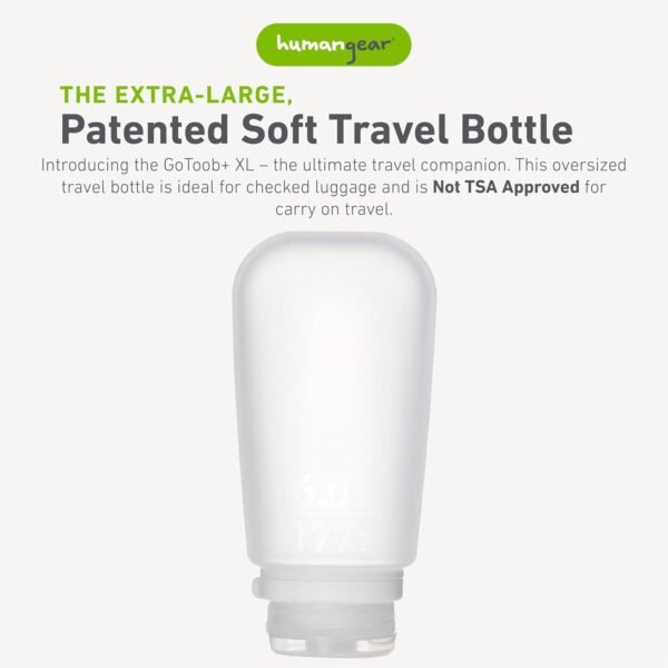 humangear GoToob+ (XL) | Refillable Silicone Trave... - Image 3
