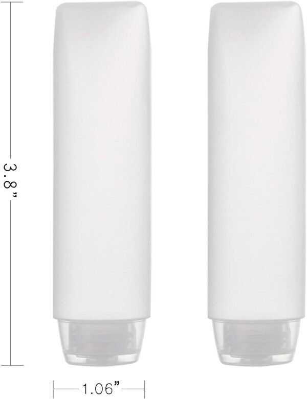 OTO 6 Pack Travel Size Plastic Squeeze Bottles for... - Image 3