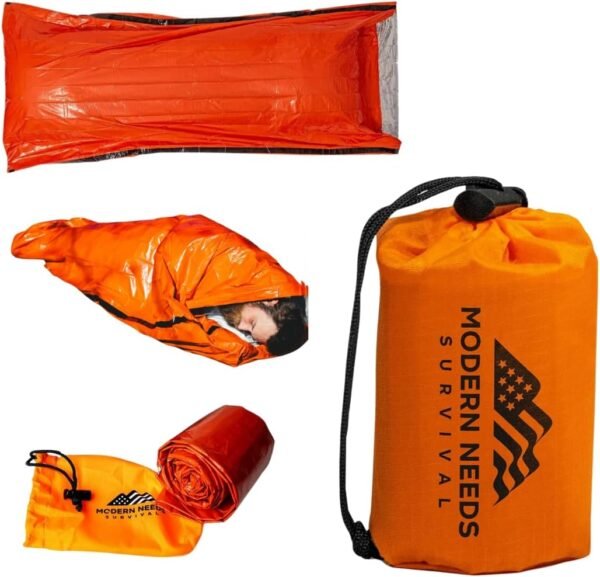 Emergency Sleeping Bag – Compact Thermal Blanket &... - Image 2