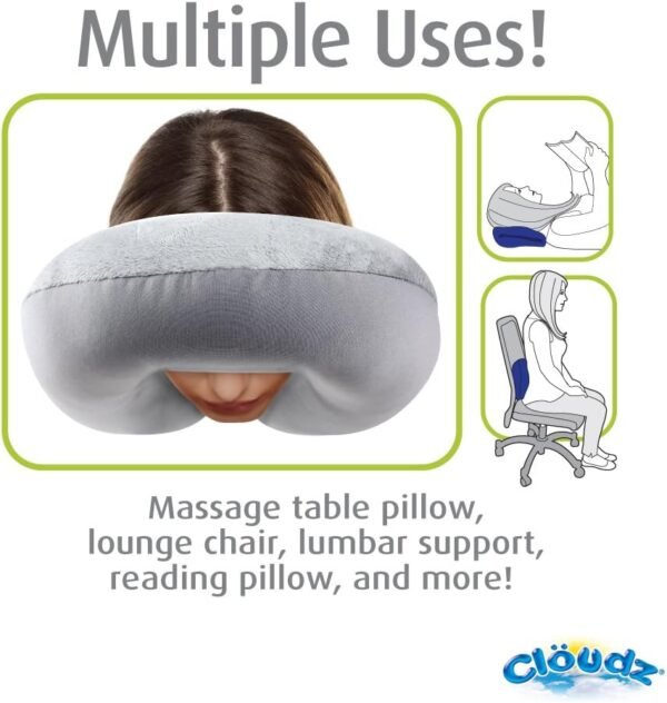 Cloudz Dual Comfort Microbead Airplane Travel Neck... - Image 6
