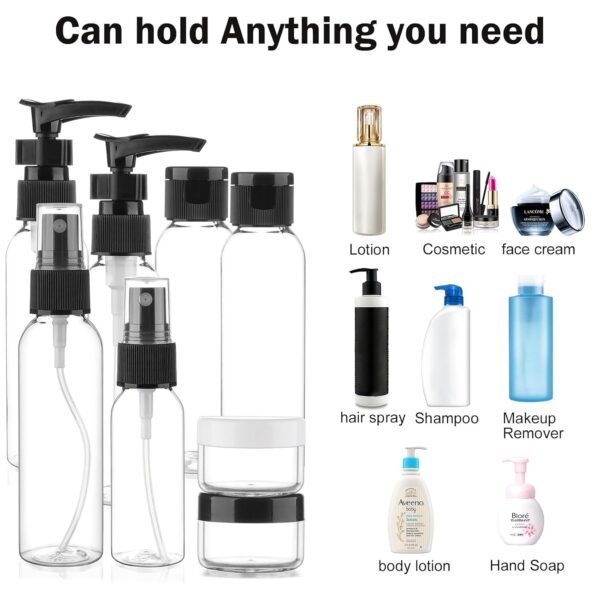 Cosywell Travel Size Bottles for Toiletries 13 Pac... - Image 6