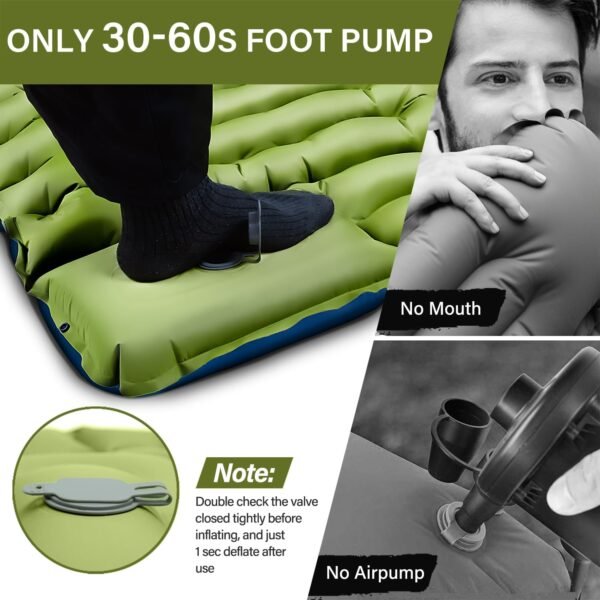 Yuzonc Camping Sleeping Pad, Ultralight Camping Ma... - Image 7