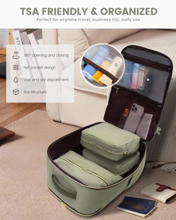LOVEVOOK Travel Backpack for Women, 40L Carry on B... - Image 10