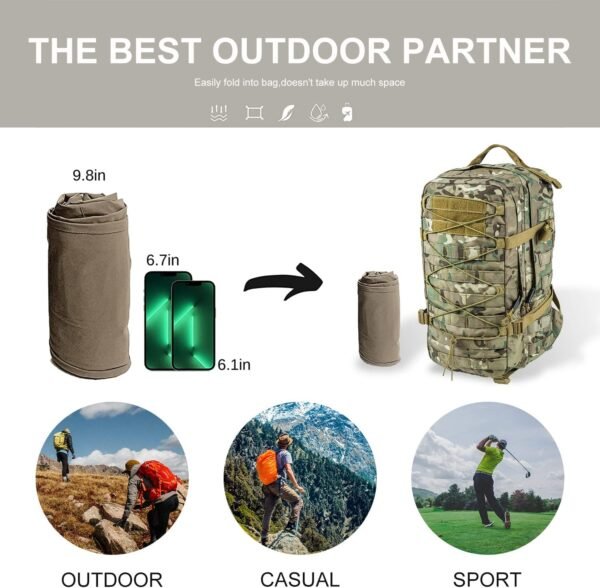 Arunlluta Hiking Pants for Men, Hiking Travel Pant... - Image 5