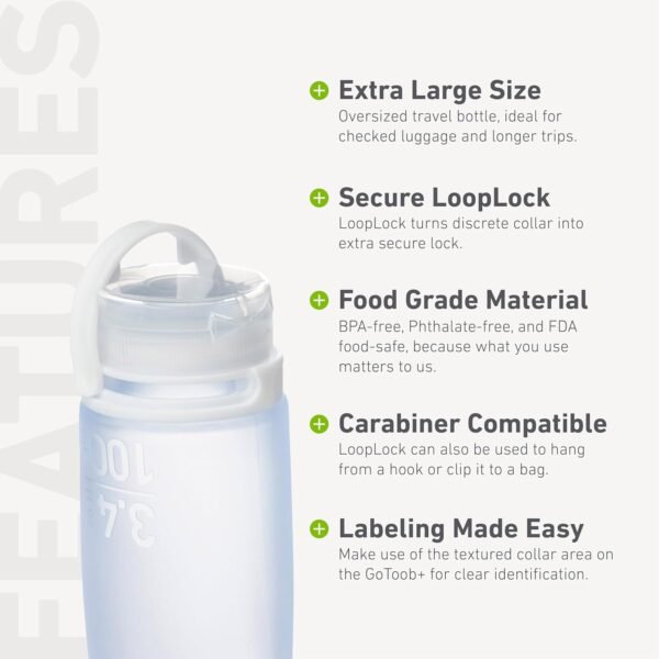 humangear GoToob+ (XL) | Refillable Silicone Trave... - Image 5