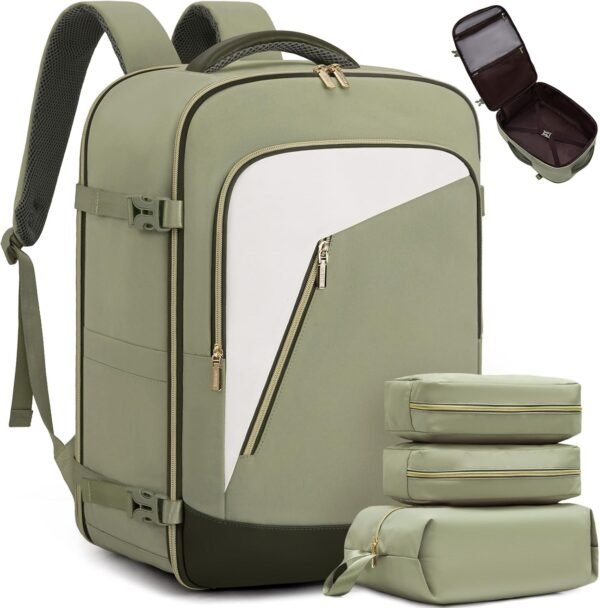 LOVEVOOK Travel Backpack for Women, 40L Carry on B... - Image 2