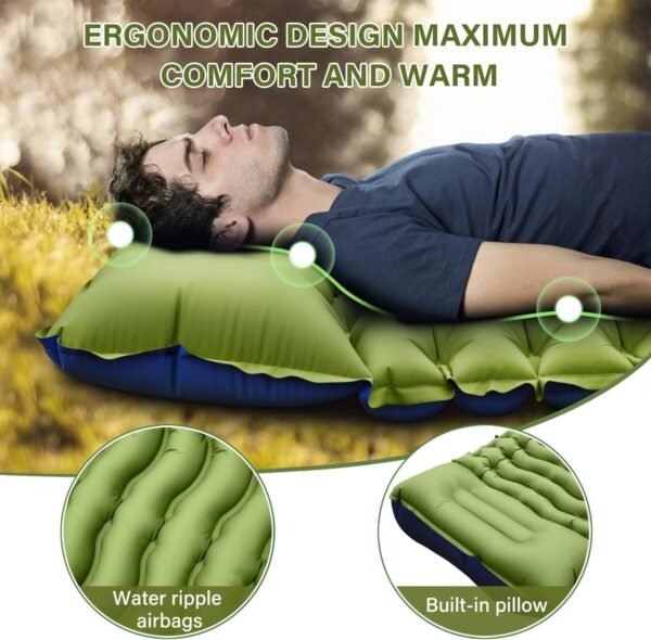 Yuzonc Camping Sleeping Pad, Ultralight Camping Ma... - Image 3