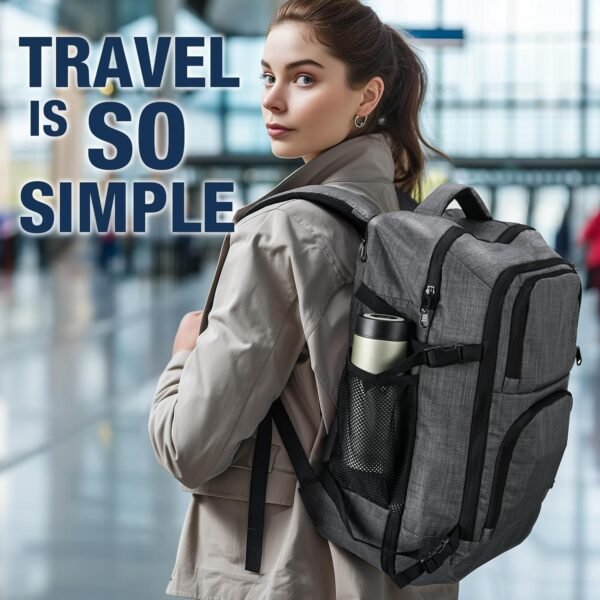 Dinictis 40L Travel Backpack Carry on Flight Appro... - Image 7
