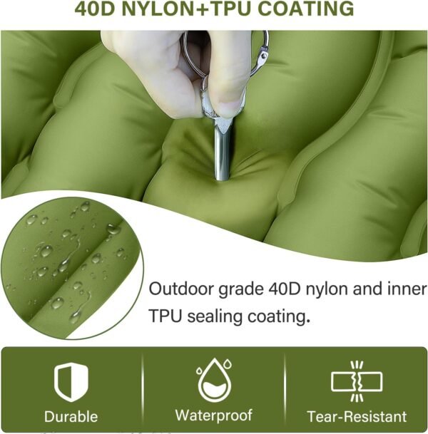 Yuzonc Camping Sleeping Pad, Ultralight Camping Ma... - Image 4