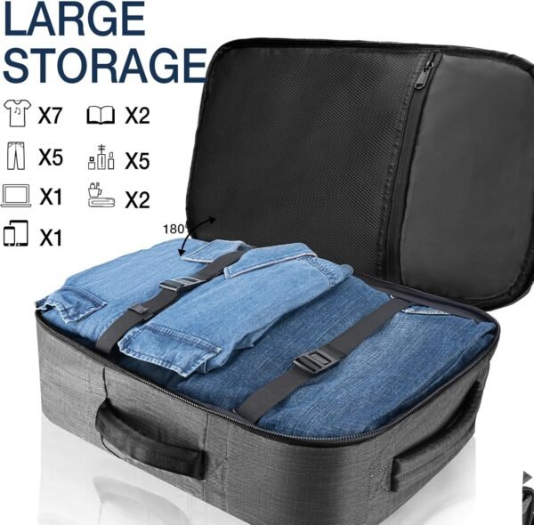 Dinictis 40L Travel Backpack Carry on Flight Appro... - Image 5
