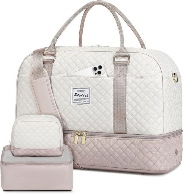 Travel Duffle Bag Weekender for Women: Travel Duff... - Image 2