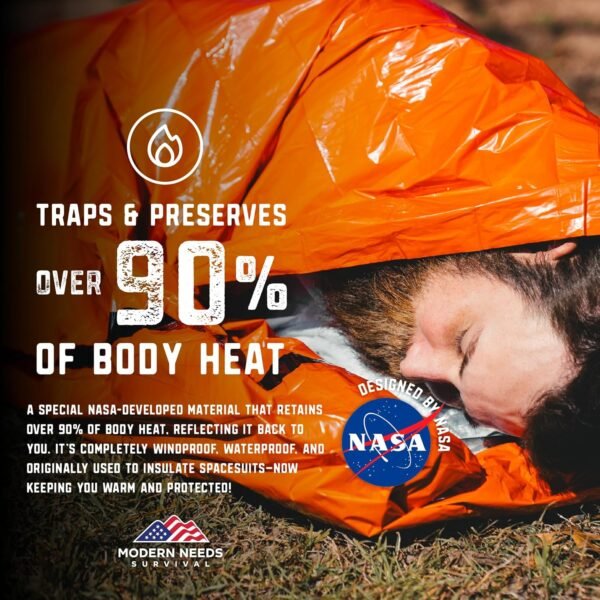 Emergency Sleeping Bag – Compact Thermal Blanket &... - Image 3