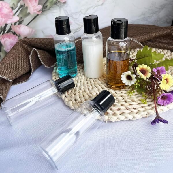 5 Pack 3.4 oz Travel Bottles for Toiletries TSA Ap... - Image 8