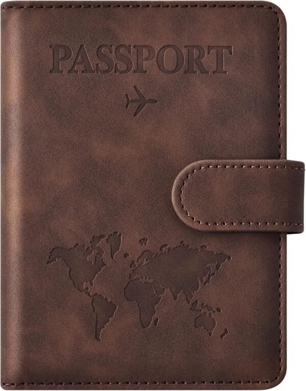 Eoehro Passport Holder for Travel Essentials, Pass... - Image 2