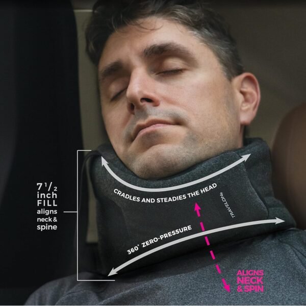 Travelon: Somniwrap - Travel Pillow - Gray - Image 5