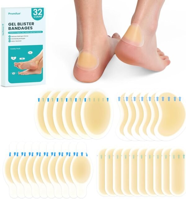 Hydrocolloid Gel Blister Bandages Pads - (Variety ... - Image 2