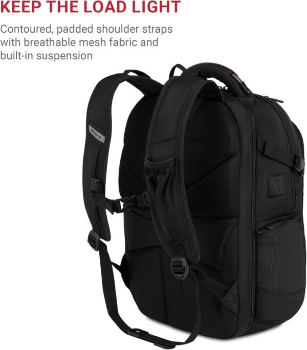 SwissGear Travel Tech Elite Laptop Backpack – Fits... - Image 6