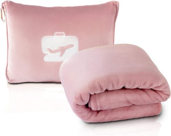 EverSnug Travel Blanket and Pillow - Ultra-Soft, C... - Image 2